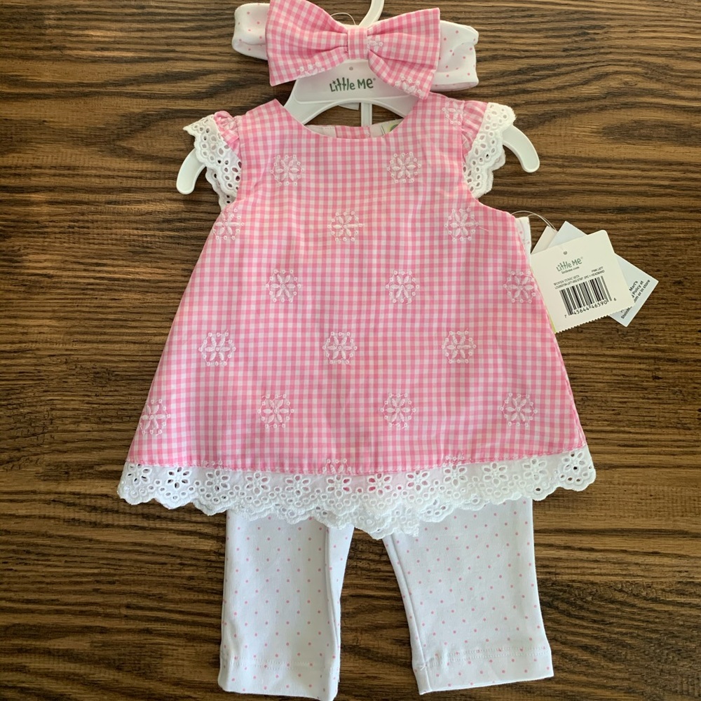 Little Me Pink Set